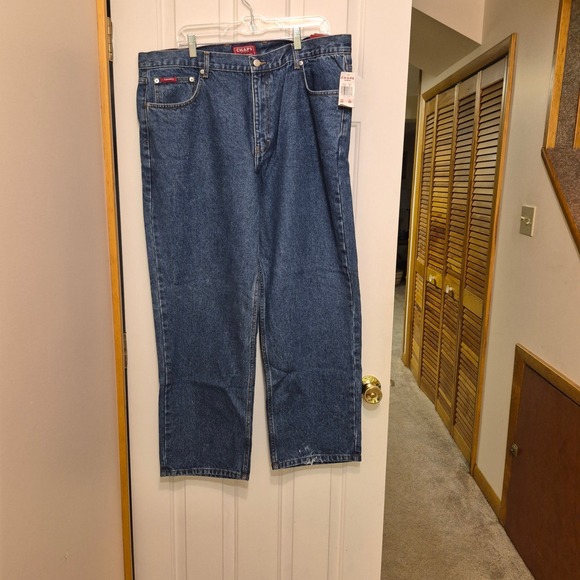 Chaps Other - Chaps Denim Mens Classic Fit Blue Jeans 40x30 NWT Medium Wash 100% Cotton 9770SS